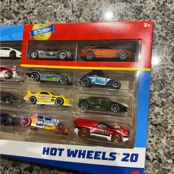 NEW HOT WHEELS Pack Bundle 20 Gift Pack 1:64 Scale Toy Vehicles Toy Car Vehicle - Picture 4 of 5